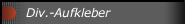 Div.-Aufkleber